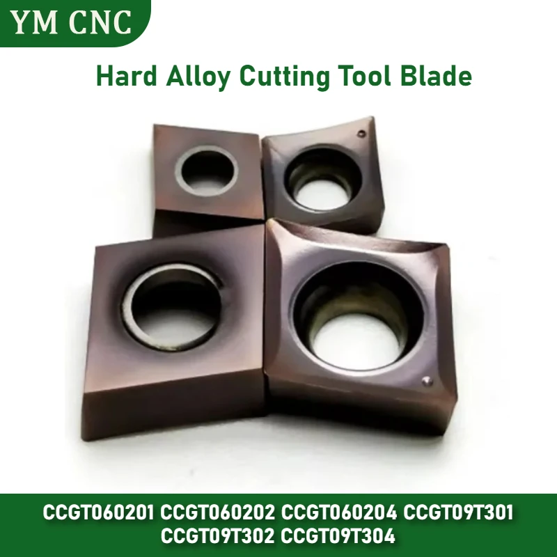 ML Finishing Carbide Insert CCGT060201-060204 CCGT09T301-09T304 CNC Turning Tool for Stainless Steel