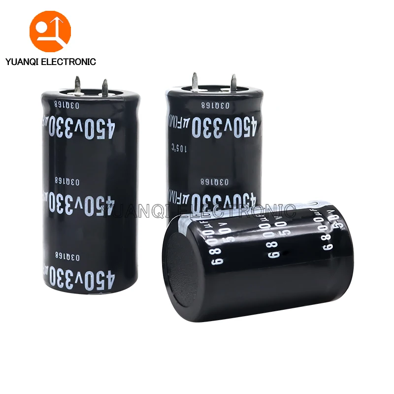 2PCS/LOT High Quality 25V 50V 63V 80V 100V 200V 400V 450V 560UF 10000UF 15000UF Radial DIP Aluminum Electrolytic Capacitor 20%