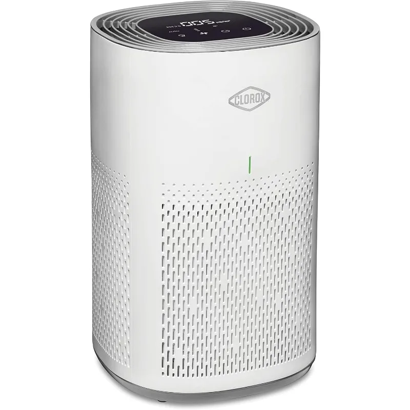 

Home air purifier, true HEPA filter, removes 99.9% of mold, viruses, wildfire smoke, pet allergens, dust, auto mode, silent