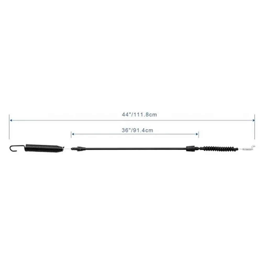 44 Inch Metal Clutch Cable for Lawn Mower Models 946 04802A and 746 04802A Replacement Cable for Enhanced Clutch Performance