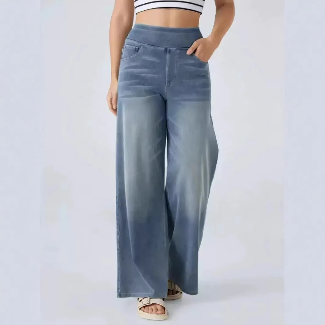 Pantalones vaqueros ajustados y adelgazantes para mujer