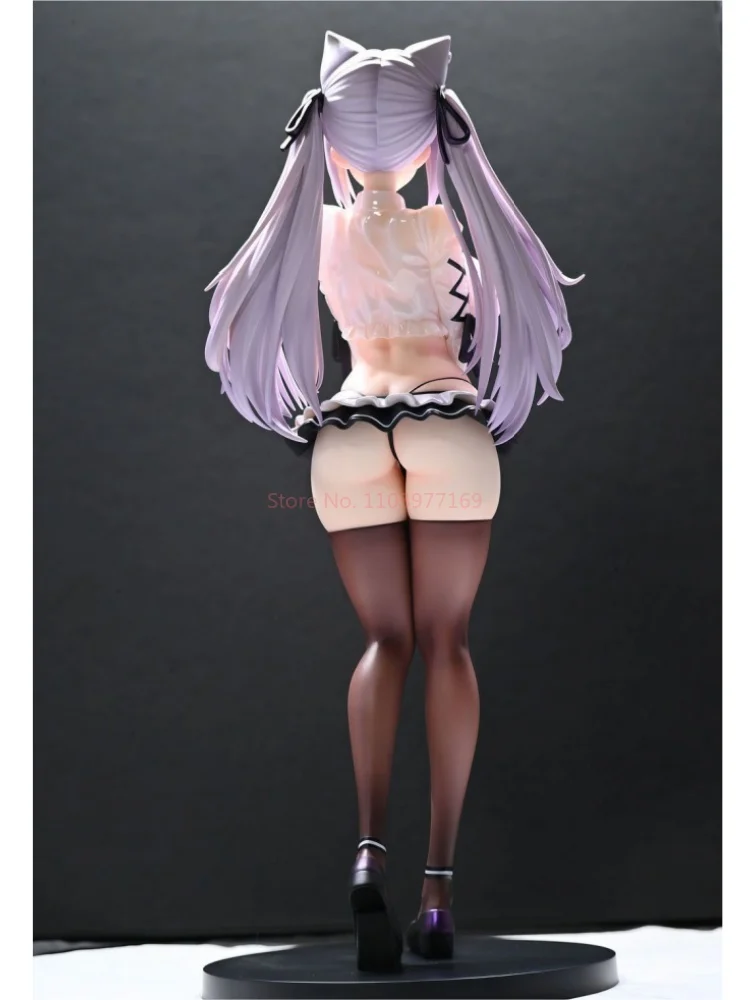 Siki Anime Alvina-Chan Ver húmeda. Figura de acción de Pvc, colección de modelos de Pvc de Anime, adorno, muñeca, juguetes, regalos de navidad