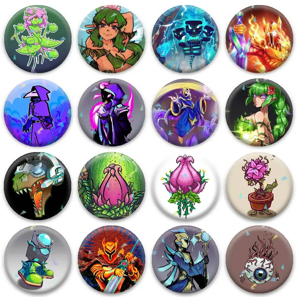 T-Terraria Badges Niche Design Brooch for Backpack Lapel Pins Creative Accessories