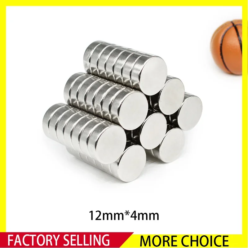 

5~100PCS 12x4mm Disc Rare Earth Neodymium Magnets 12mm x 4mm Round Permanent NdFeB Magnets Strong Magnet Sheet 12*4mm