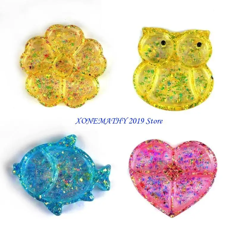 

F42F Storage Box Resin Silicone Mold Jewelry Storage Epoxy Mold Jewelry Storage Trinkets Gift Box Casting Molds for DIY Craft