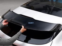 Car Styling Tail Wing Cover For Xpeng G6 2023 + Roof Fixed Sport Rear Spoiler Protector Decoration Accessories Exterior Sticker