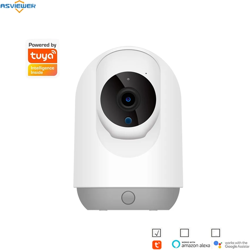

HD 3MP Tuya Auto Tracking IP WiFi P2P Camera Smart Home Security wireless baby monitor 2 way audio night vision AS-TUYA-602H