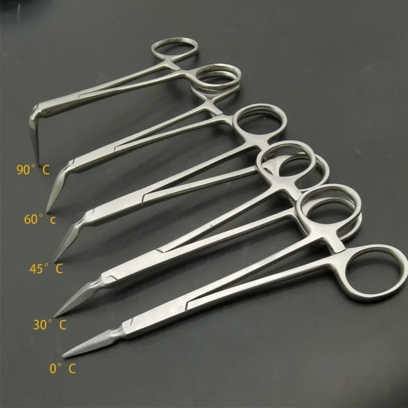 1pc Dental Residual Forceps Broken Root Pliers Minimally Invasive Extraction Forceps Wisdom Tooth Pliers 0°C/30°C/45°C/60°C/90°C