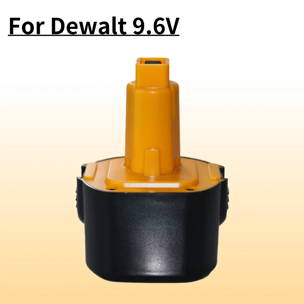 Per Dewalt 9.6V Batteria per elettroutensili 4800mAh Ni-MH Batteria di ricambio DE9061 DE9062 DW9061 DW9062 DE9036 DW911 DW921 DW9614