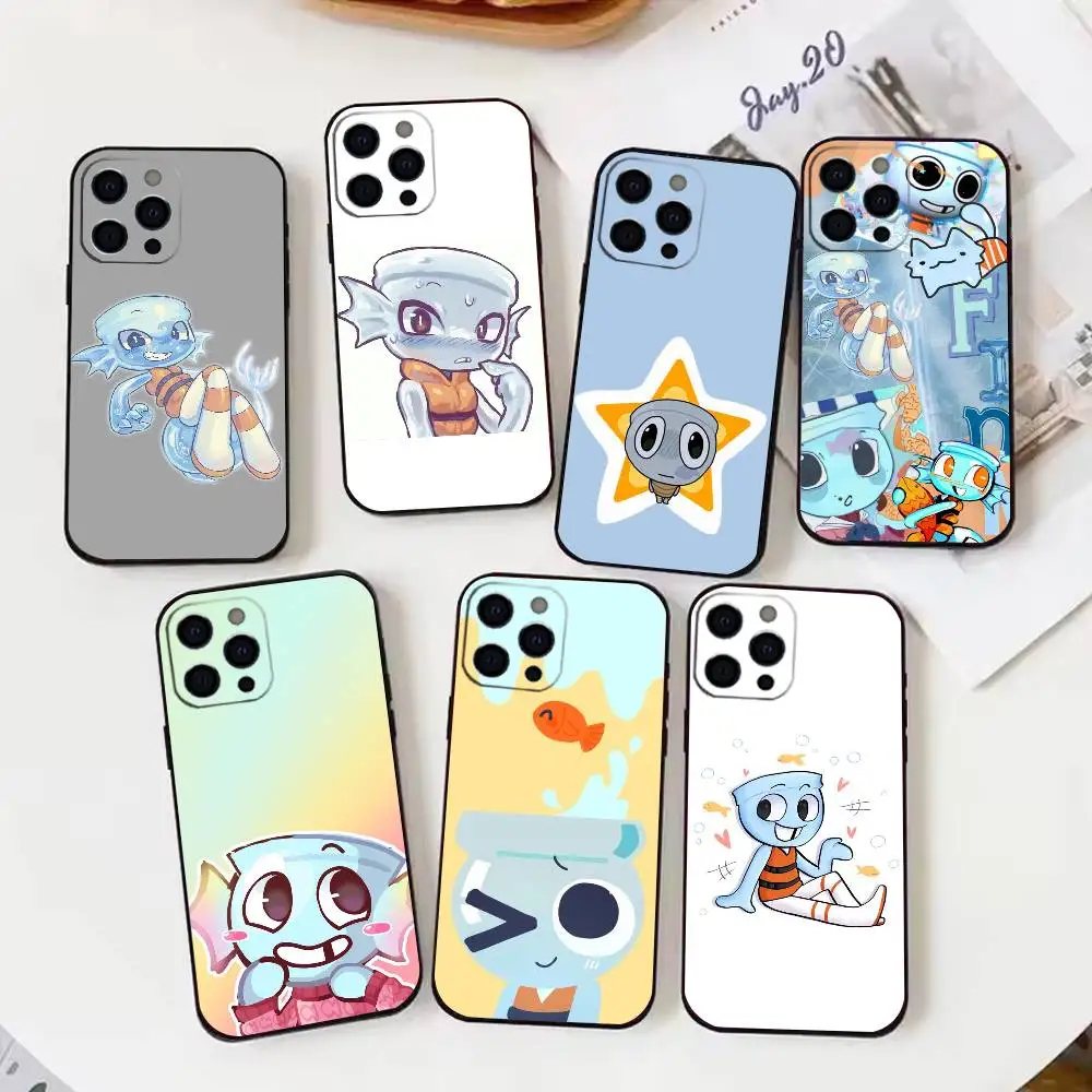 

Cute Game F-Finn Phone Case For iPhone 17, 16,15,14,13,12,11 X XR Plus,Others Soft Black Cover