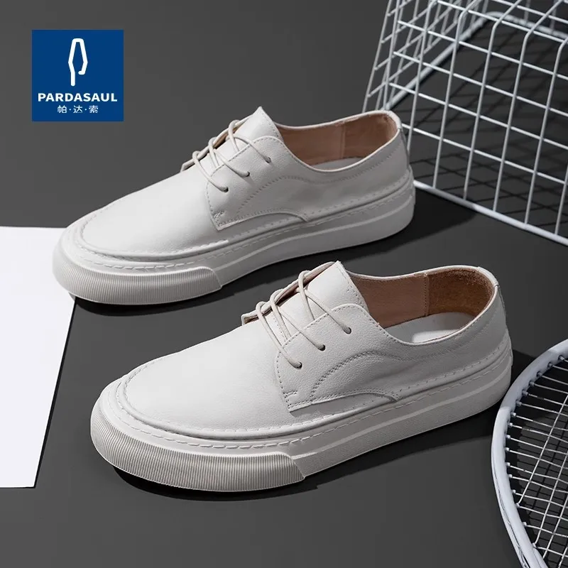 

New Men's White Shoes Versatile Trendy Casual Board Shoes 220642