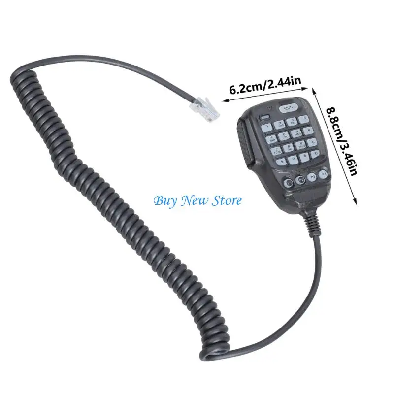 20CE ABS Mic Accessory strong  & Waterproof Microphone Easy to Carry for FTM-300DR