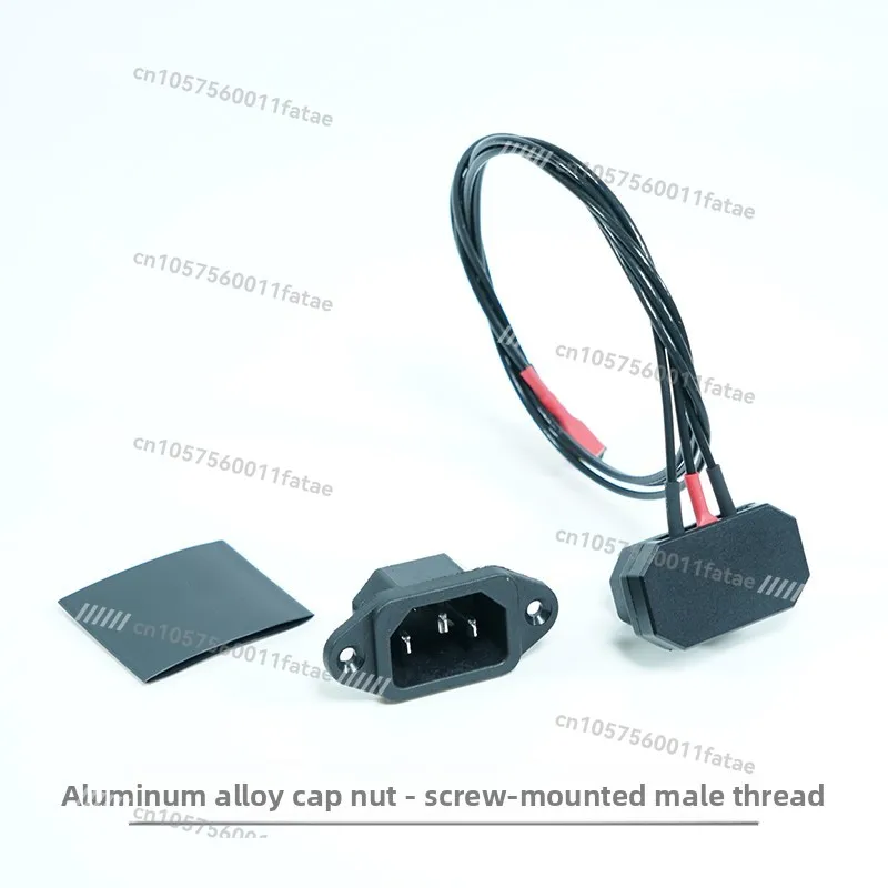 Computer Case Power Extension Cable, Power Supply 90 Degree Elbow Extension Cable, Tin-plated Cable