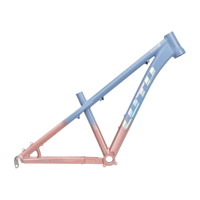 LUTU Aluminiumlegierung Gelände-Mountainbike-Rahmen 26/27,5 Zoll Hardtail 4X Offroad-Mountainbike-Rahmen Scheibenbremse Schnellspanner