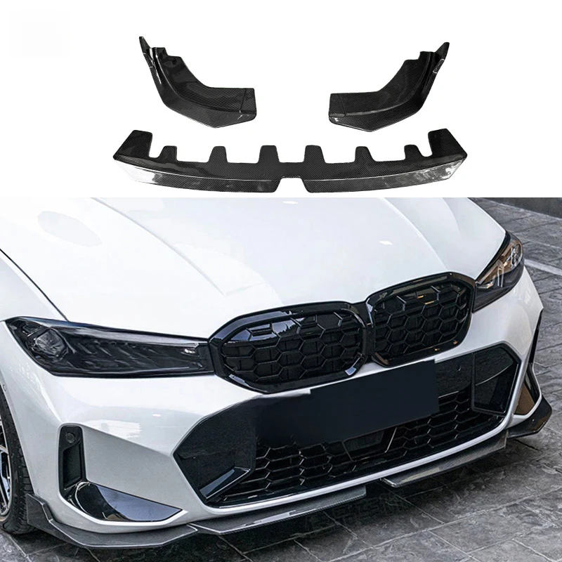

Factory Hot Selling 325/330 G20/G28 2020-2022 MP Style Real Carbon Fiber Front Lip Sp Front Bumper Lip Spoiler