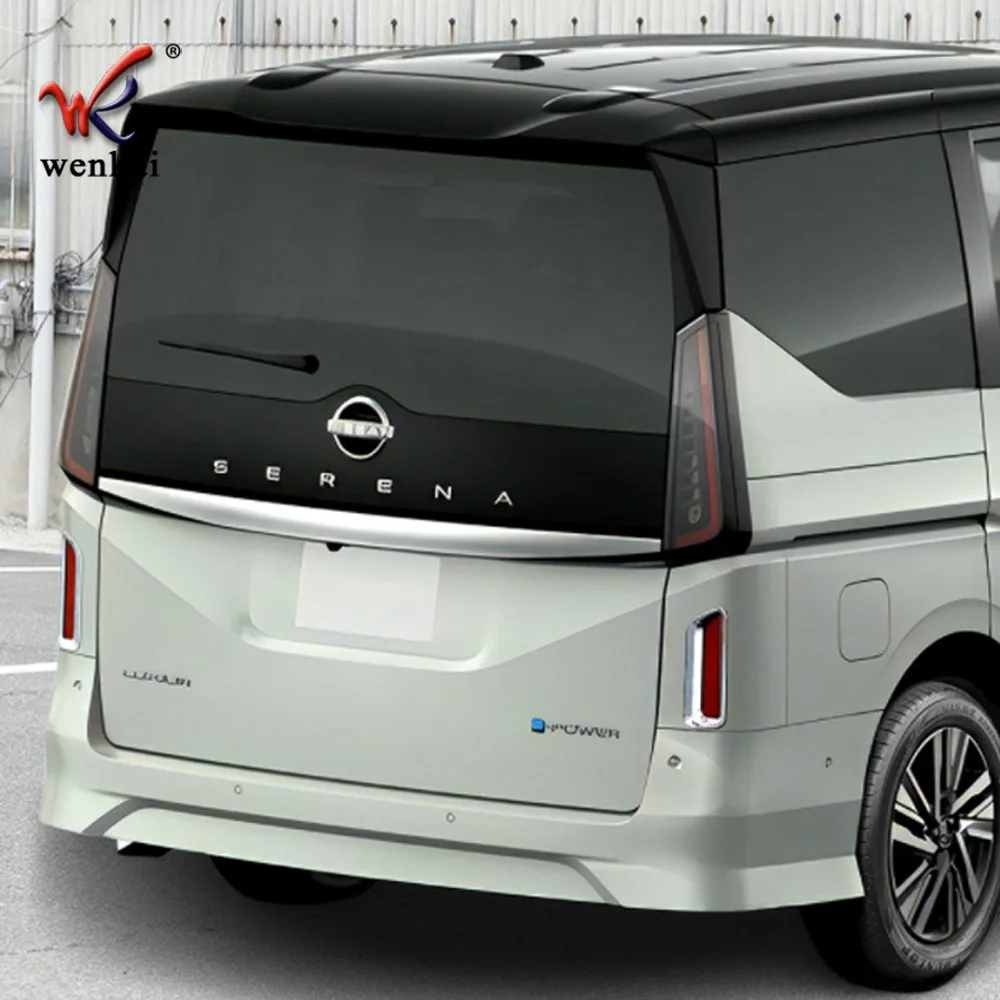 

Для NISSAN SERENA C28 2022 2023, автомобильные аксессуары, ABS хромированный задний отражатель, противотуманная фара, крышка лампы, накладка, рамка, Стайлинг, гарнир