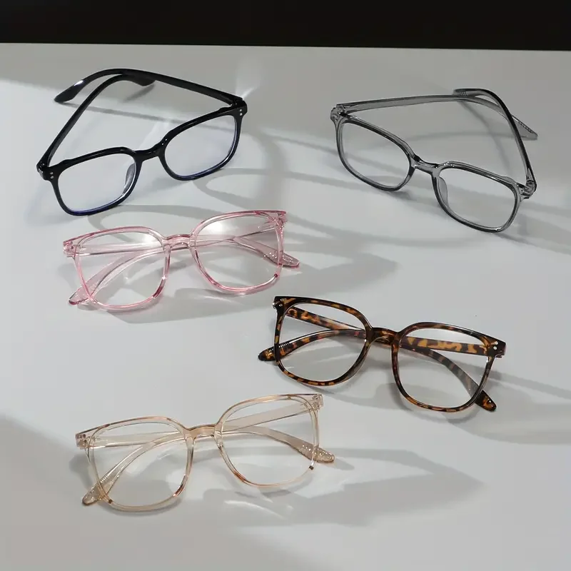 1 Stück/3 Stück/4 Stück/5 Stück/6 Stück europäische und amerikanische klassische beliebte Brillen-Set mit quadratischem Rahmen, Herren- und Damenmode-Brille – Detail 30