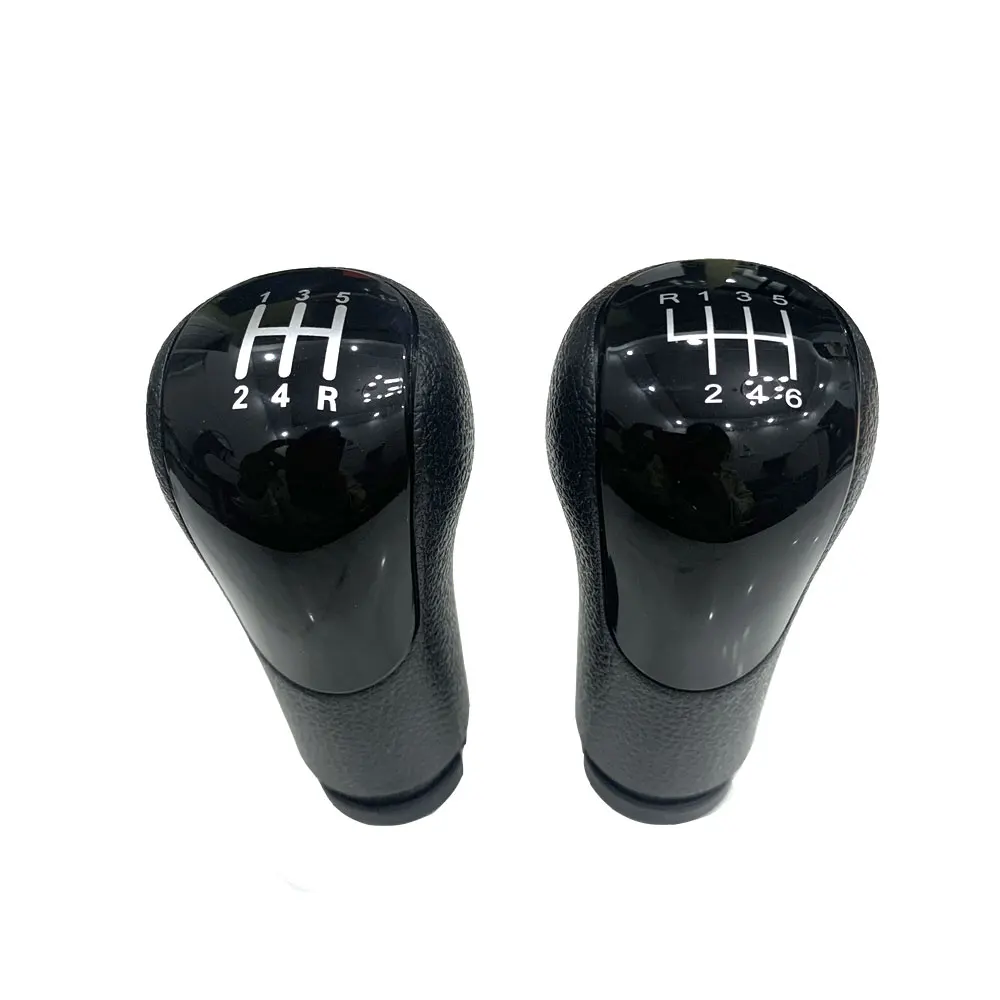 For Ford Fiesta 2002 2003 2004 2005 2006 2007 2008 Leather Gear Shift Stick Knob Handle With Leather Dust Cover Boot Gaitor