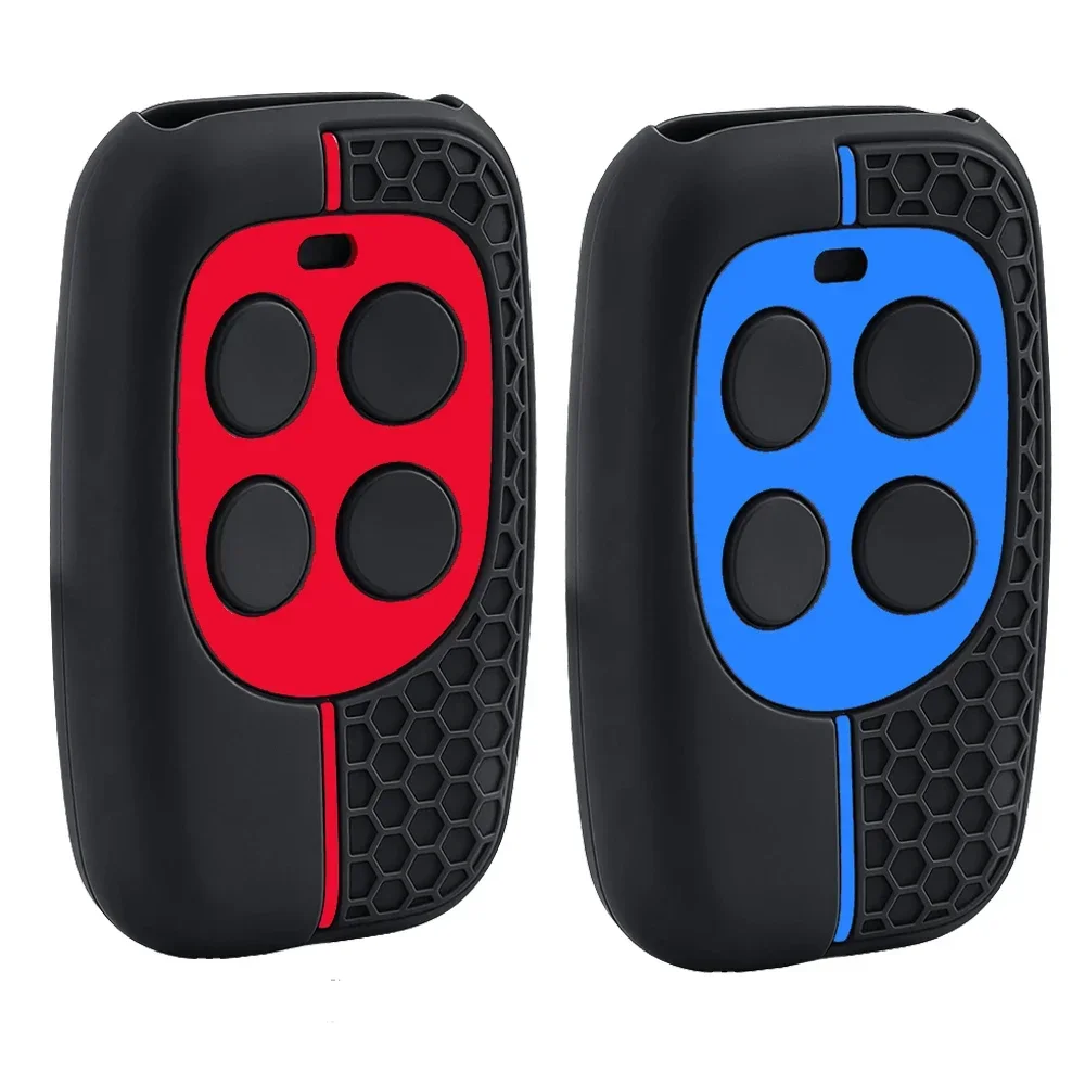 Universal Silicone 433Mhz Remote Control RF Wireless Copy Code Remote Electric Cloning Gate Garage Door Auto Keychain for Home