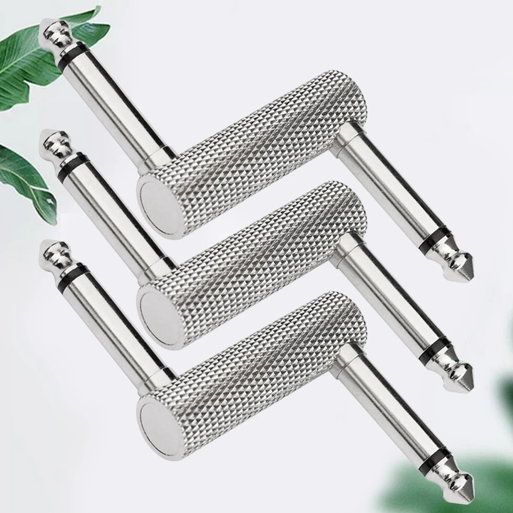 

3PCS Double Head Effect Pedals Connector Coupler Z Type 2cm Double Head Pedal Connector Adapter Guitar Effect Pedals Audio
