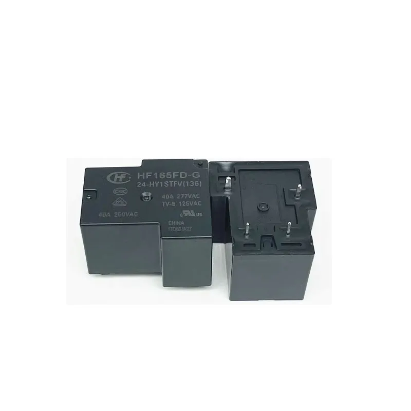

HOT NEW HF165FD-G 24-HY1STFV(136) HF165FD G 24 HY1STFV(136) 24V 40A 4foot relay