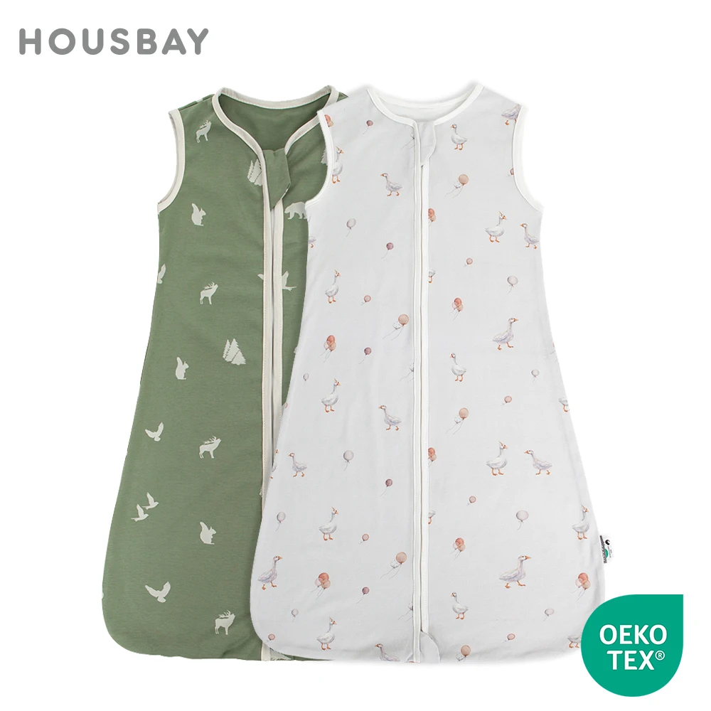 

Baby Sleeping Bag Summer Thin High Quality 100% Cotton Comfort Baby Sleepsack 0-18Months Kids Wearable Blanket Cartoon Printed