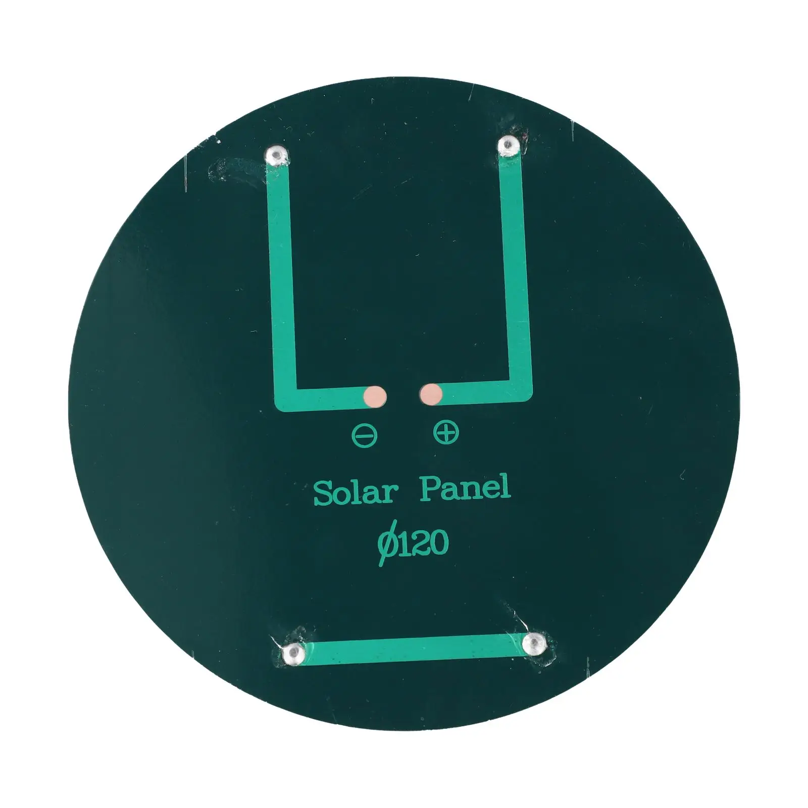 120 Mm Solar Panel Lightweight Solar Panel High-Efficiency Cells Portable Solar Module Outdoor Solar Applications