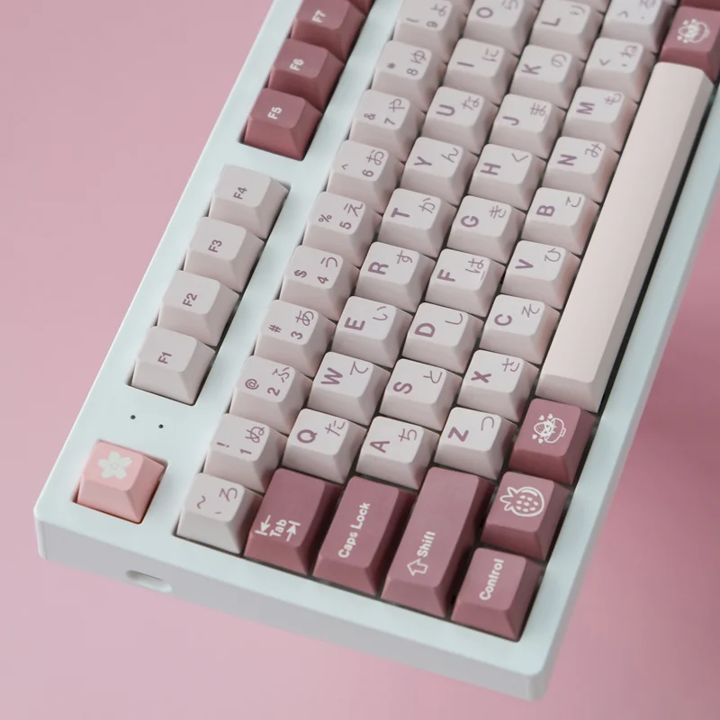 120 Phím GMK Daifuku Keycaps Anh Đào Hồ Sơ PBT Dye Thăng Hoa Cơ Keycap Cho MX Chuyển Đổi Với 1.75U 2U Dịch Chuyển