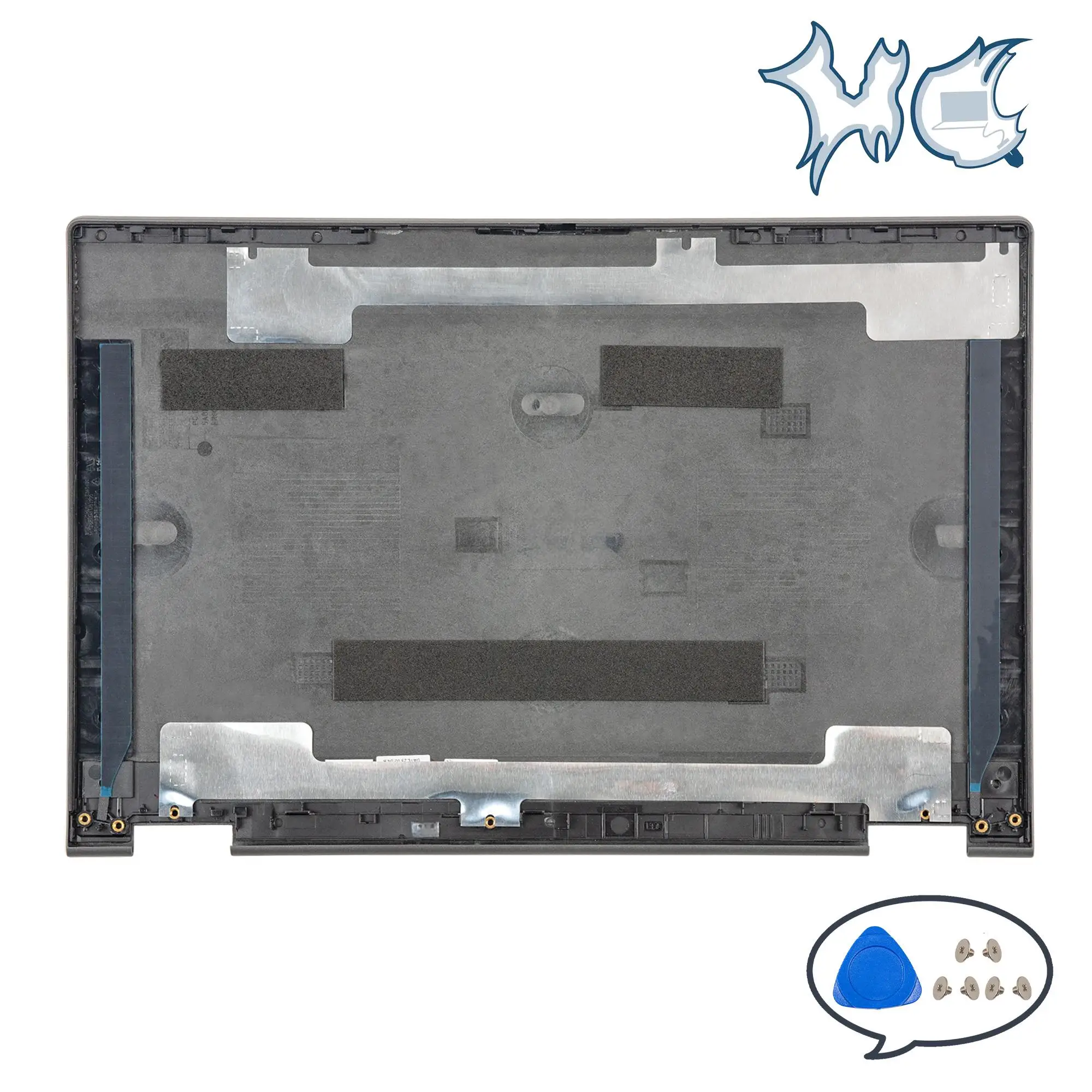 Laptop Cover For Ideapad Flex 5-14IIL05 14ITL05 C550-14 5-14ALC05 Screen Back Cover Hinge cover Silver/Gray Replace