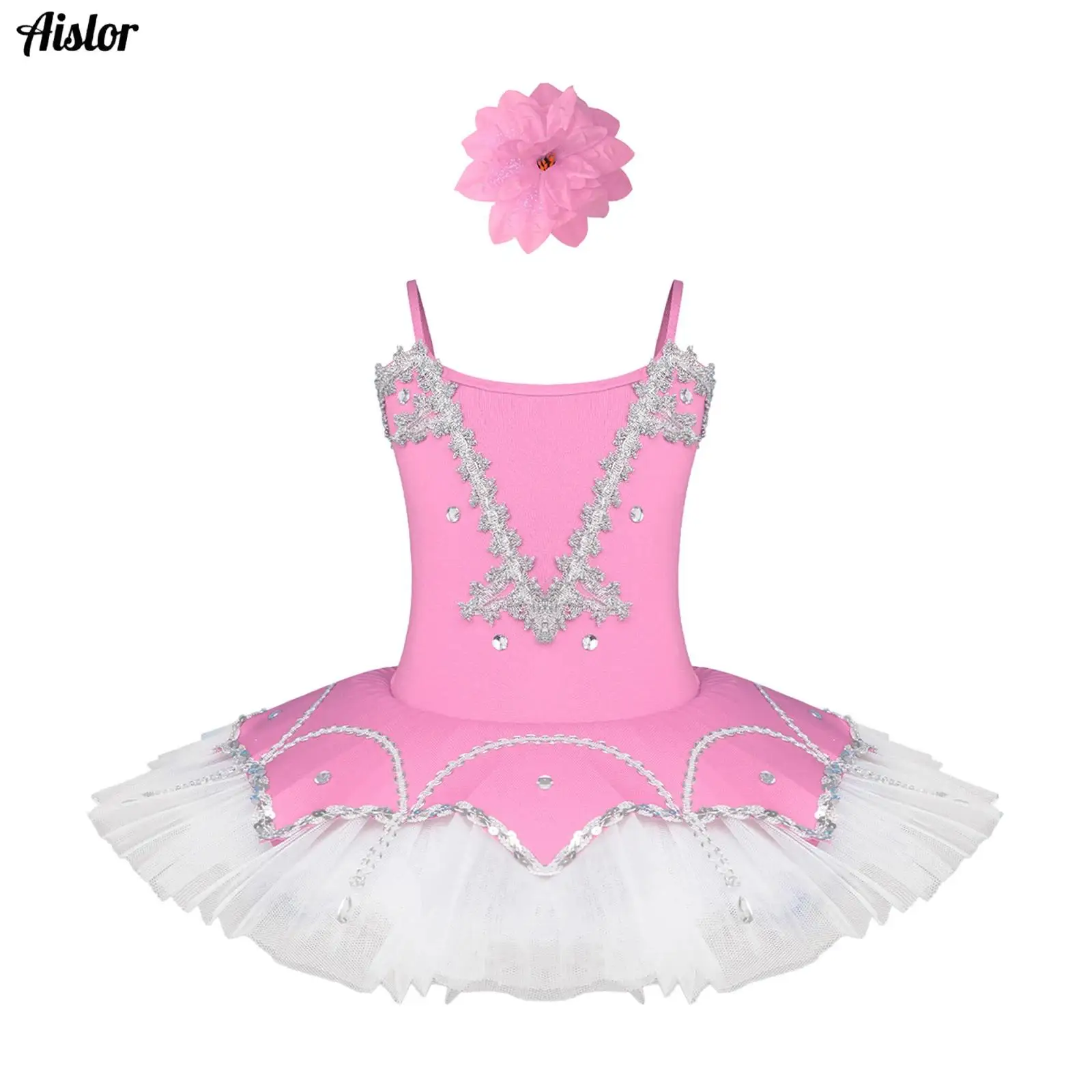 

Kids Clothes Cute Ballet Dress Stage Costumes Children Clothing Performance Princess Leotards for Girls Ballet Tutu Dance Wear