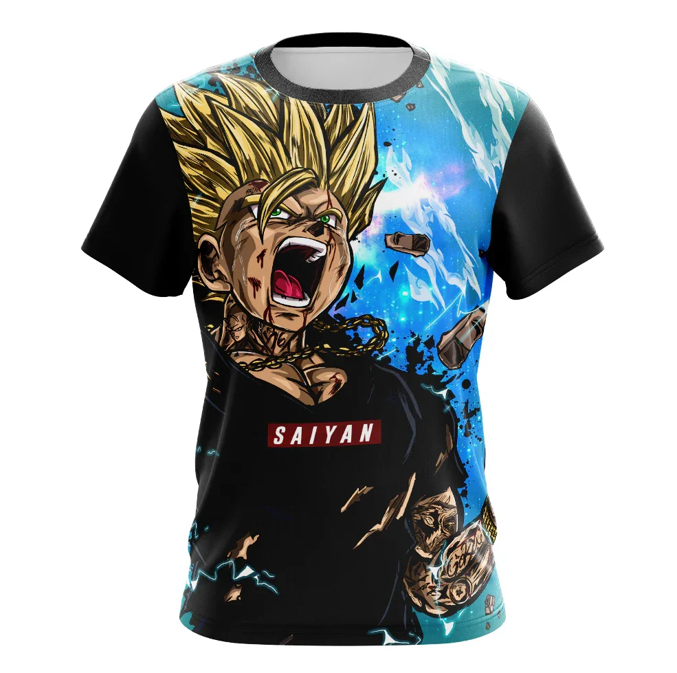 Adult and Children Dragon Ball Gohan Super Saiyan T-shirt, This Is The Real Dragon Ball Merchandise, Shorts  Friends