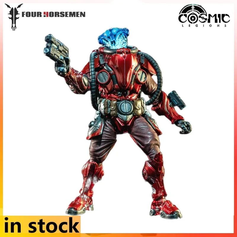 

Four Horsemen Studios Genuine Cosmic Legions Series T.U.5.C.C. PILOT Collectibles Movable Finished Product Model Rare Models