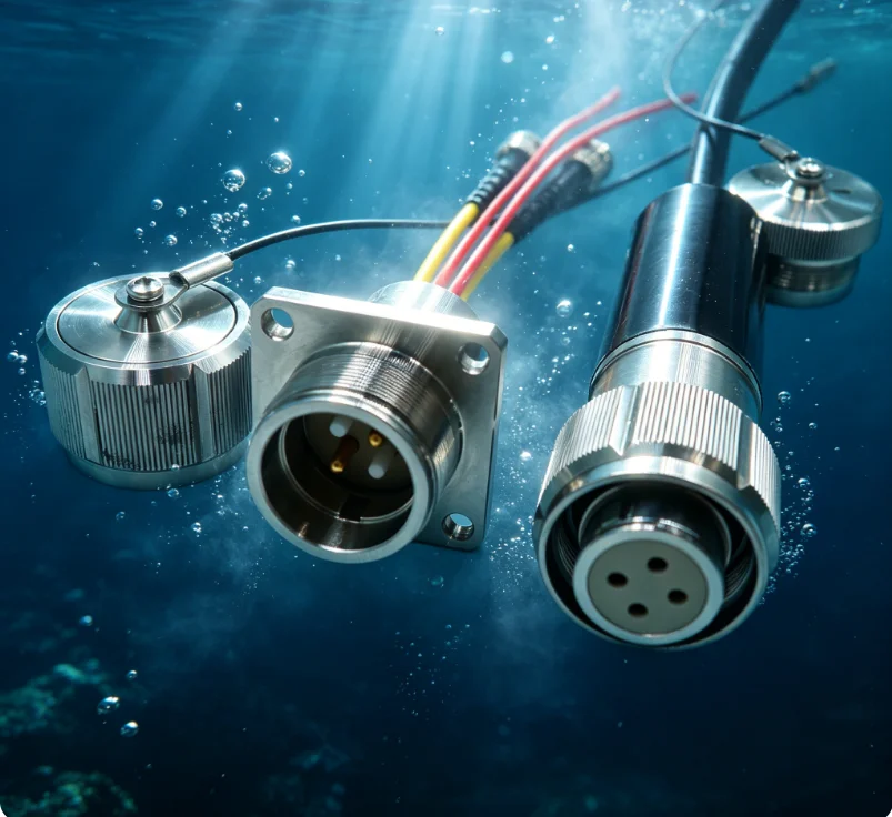s Full-Depth Optical-Electrical Connectors Assemblies; Fiber-Optic Waterproof Connectors; Optoelectronic Composite Waterproof