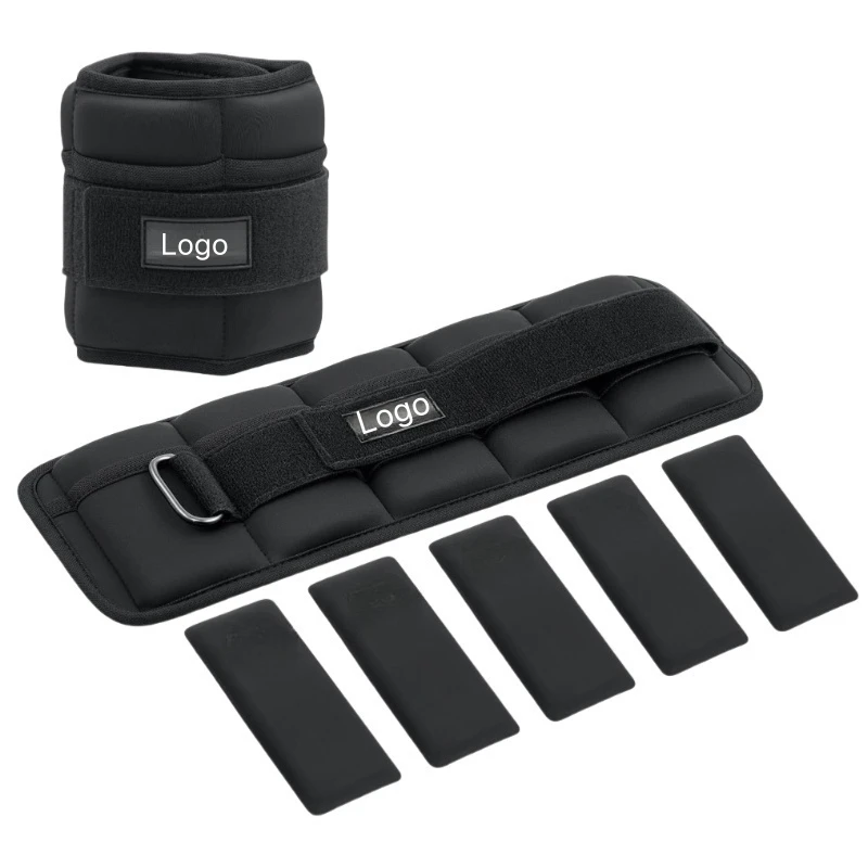 سليم 1 زوج قابل للتعديل 4lb/7lb/10lb الحديد الكاحل الوزن النساء الرجال الذراع الوزن حزام قابل للتعديل حزام الكتف #2