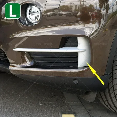 Для 2014-2018 F15 BMW X5 35i 35ix 35dx 40ex 50ix матовая накладка на решетку переднего бампера 51117303113 51117303114