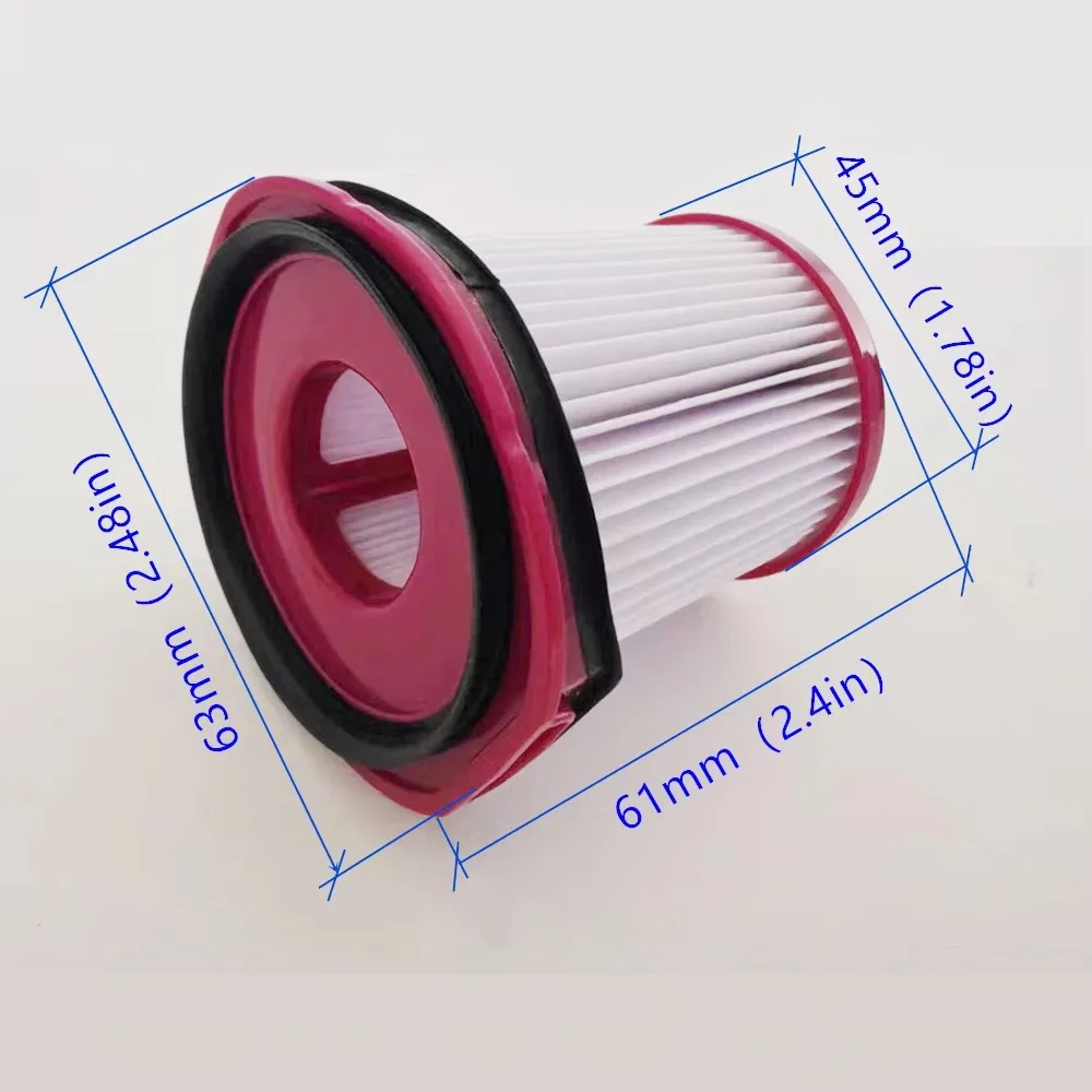 Сменный фильтр Hepa для пылесоса, 2 шт., PH-DEM-VC01, беспроводной стержень, фильтр для пылесоса, моющийся фильтр