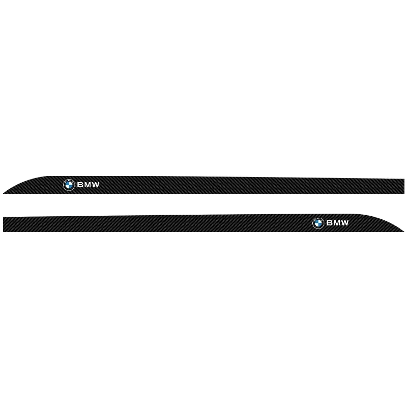 2pcs New Car Door Side Skirt Car Body Decal Carbon Fiber Car Stickers For BMW M MINIE F10 F20 F30 X5 X6 X1 M3 M5 M6 E71 F01 F02 view 4