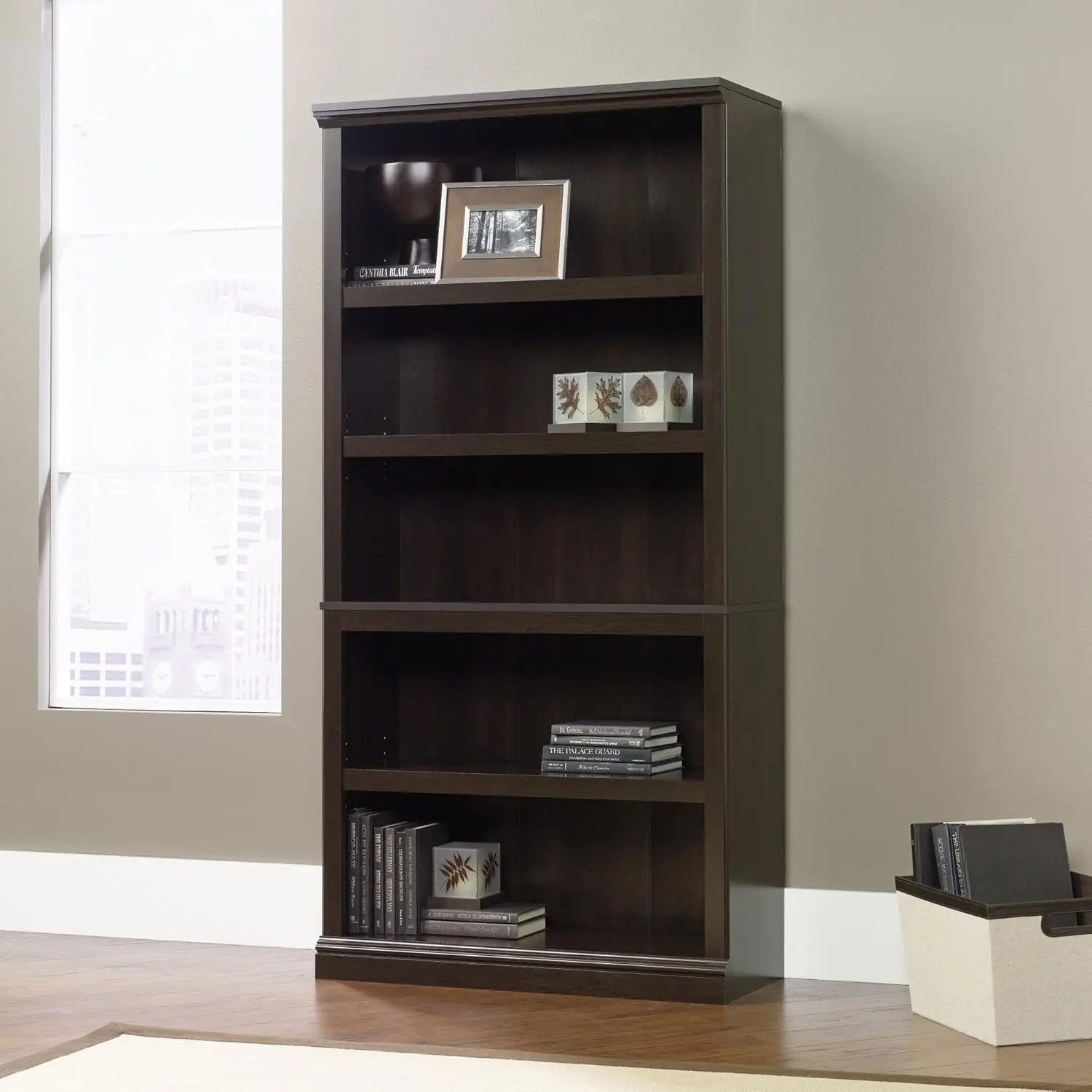 5-Shelf Bookcase/ Book shelf, L: 35.28