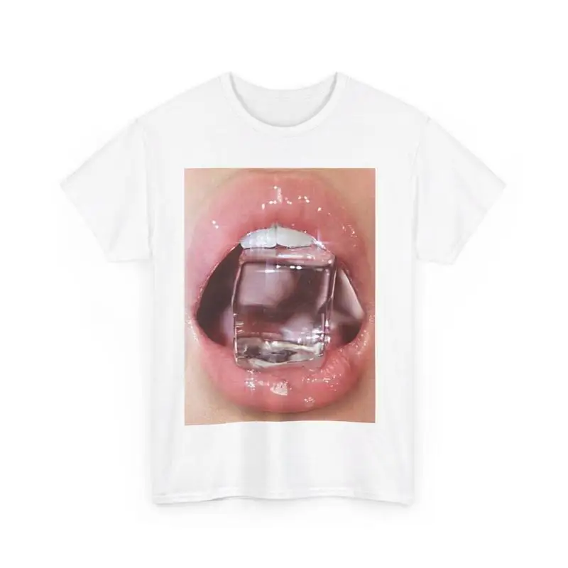 

SEXY HOT COOL SUMMER LIPS ICEY GRAPHIC TSHIRT TEE STREET WEAR MEN WOMEN SHIRT