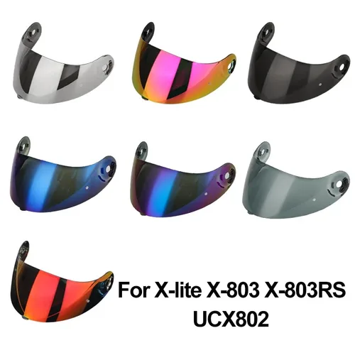 X-lite X-803 lente de visera para Casco de motocicleta para X-803RS UCX802 protección Uv parabrisas Moto Casco accesorios X803 RS Shiled