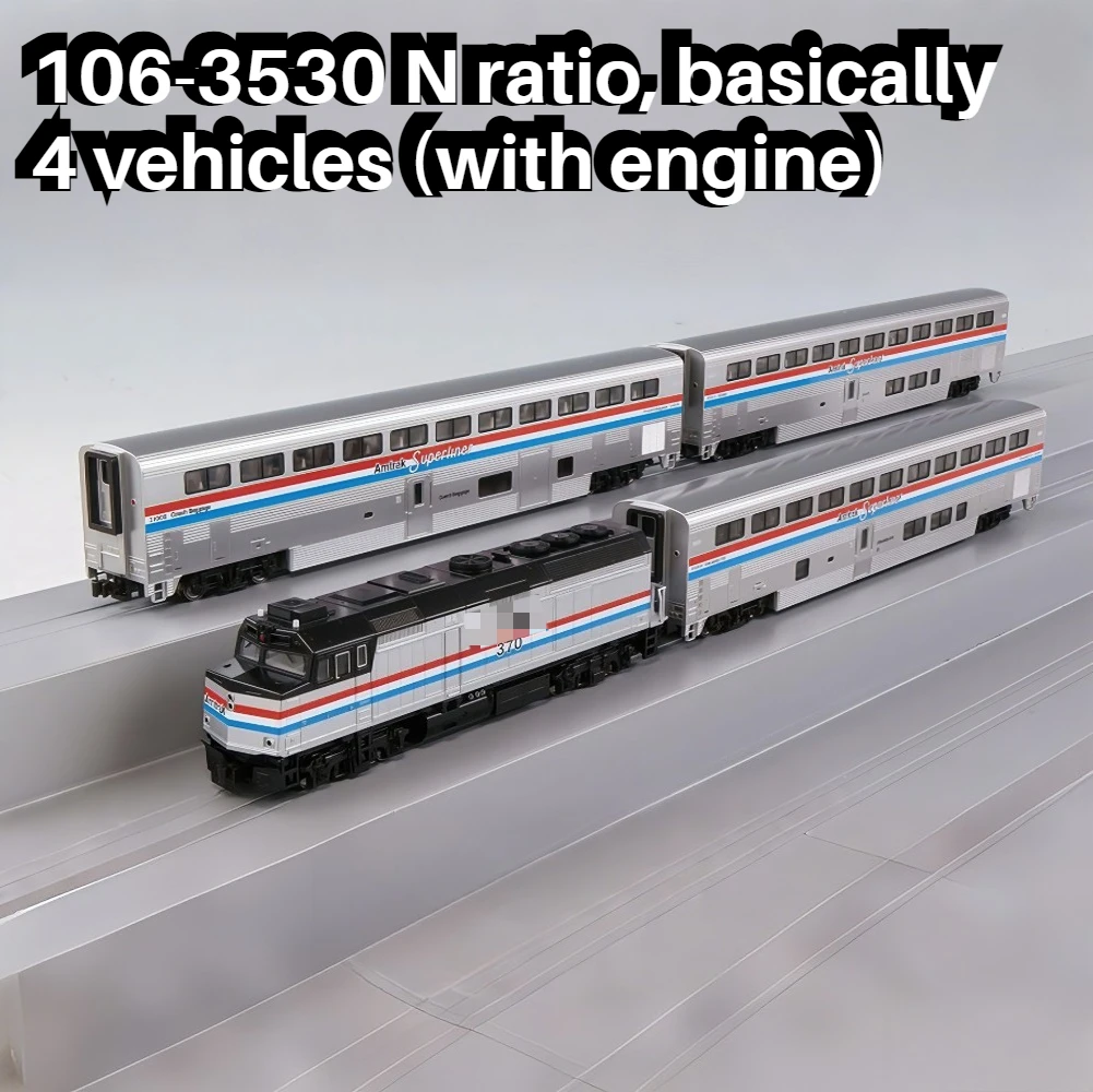 KATO N Type 1/160 Train Model F40PH Locomotive 106-3530/31 Multiple Styles Available Realistic Model Boys Toy Gift