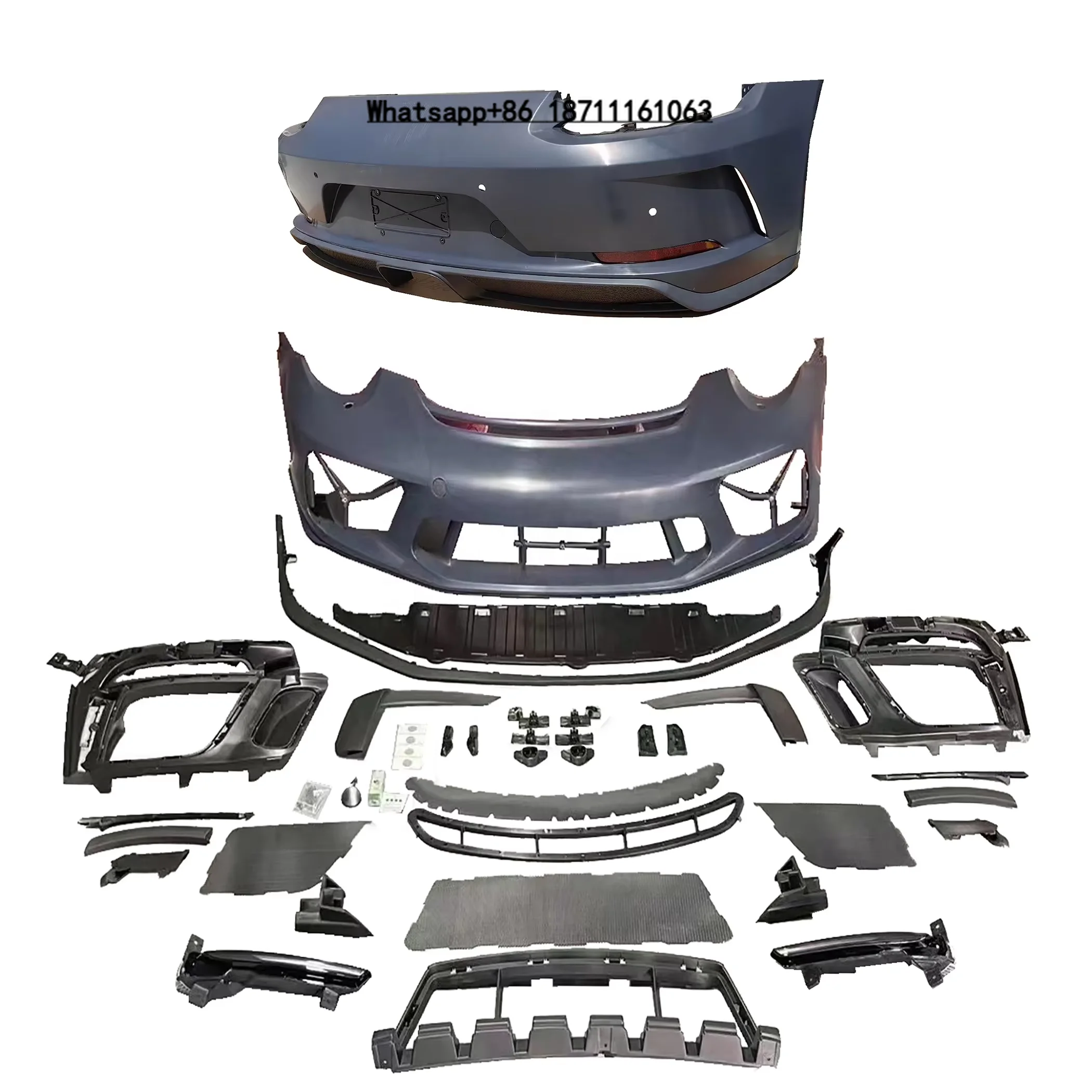 

Z-ART 2016-2018 911 GT3 Bumper Body Kit for 991 PP Tuning Body Kit for 911 991.2 Upgrade Wind Spoiler Kit