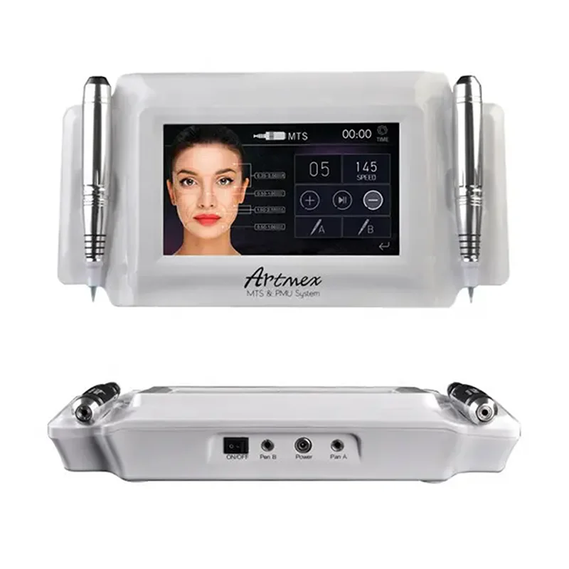 Painless Artmex V8 Skin Care Touch Screen MTS Digital Eyebrow Eyeline Lips Tatoo PMU Machine Electric Permanent Makeup Machines