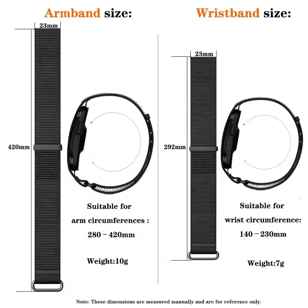 Originales Nylon-Armband für Garmin CIRQA, leichtes, atmungsaktives Sportarmband, Armband für Garmin CIRQA. – Detail 4