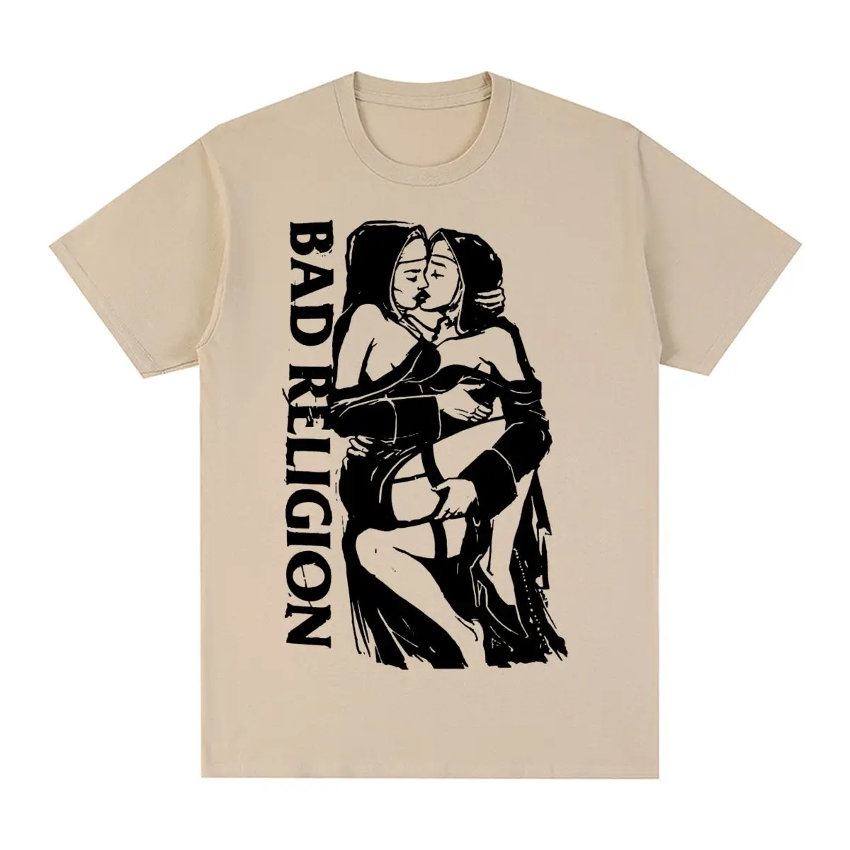 BAD RELIGION Vintage T-shirt Clothing Round Neck Classics Aesthetic Cotton Men T shirt New Tee Tshirt Womens Tops