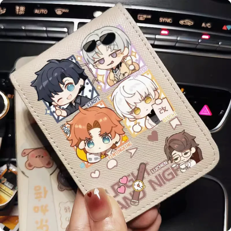 

Anime Sariel Light and Night Cartoon Fashion Wallets PU Purse Card Holder Money Bag Gift B564 Cosplay