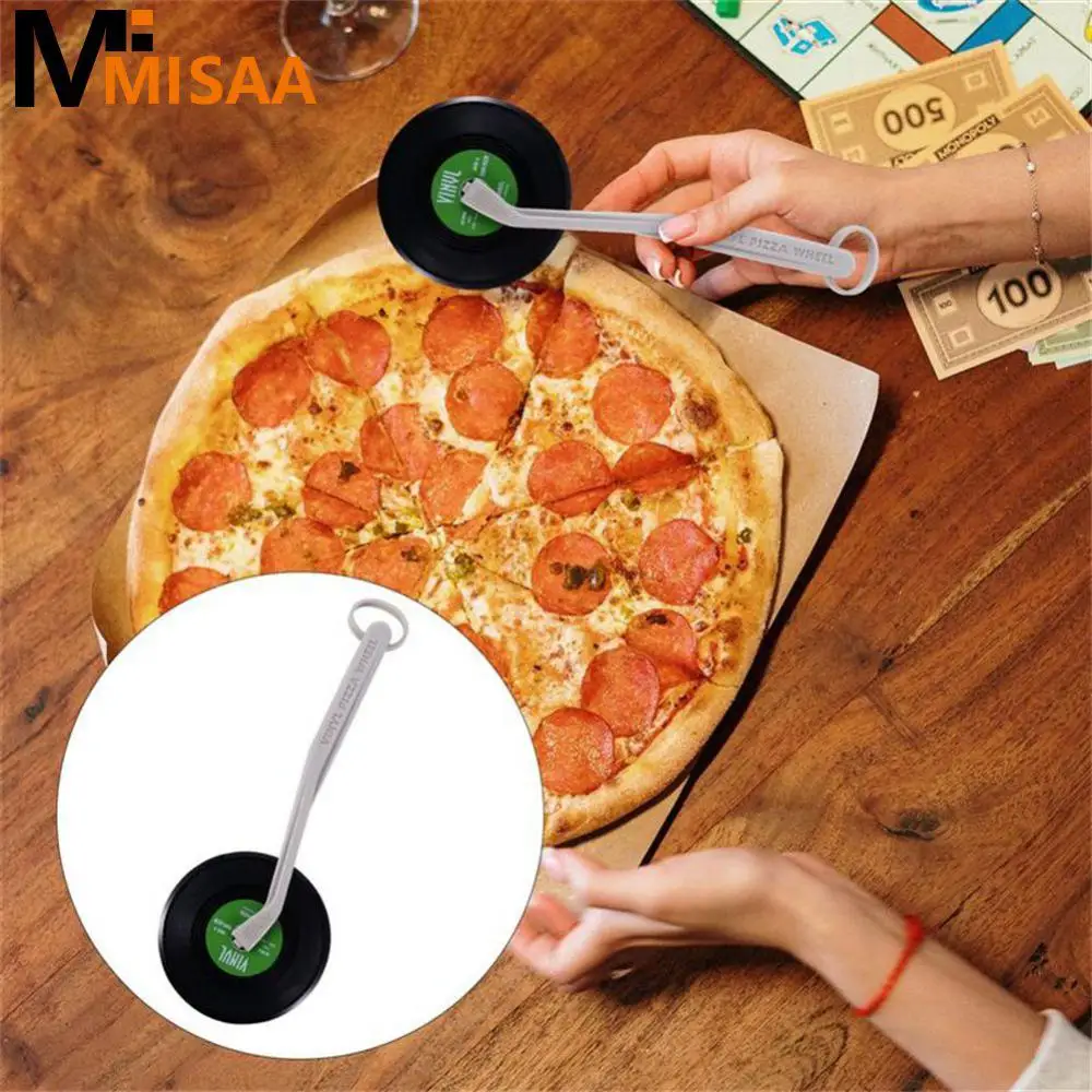 Wałek do ciastek Creative Spin Abs Akcesoria kuchenne Narzędzie do pizzy Przenośny projekt nagrywania Naczynia do pieczenia Profesjonalny nóż do pizzy