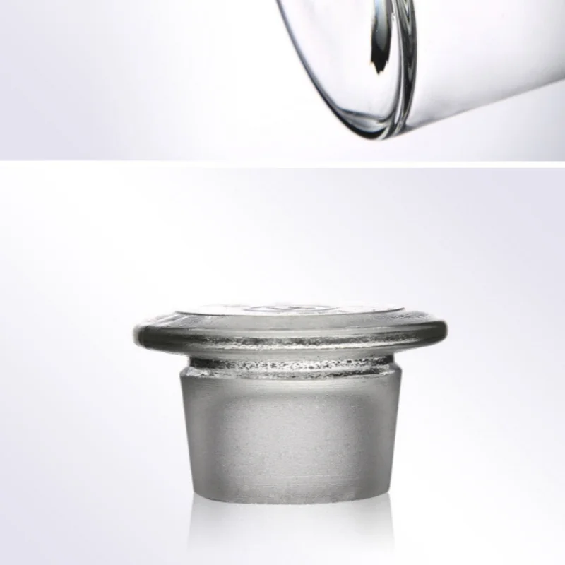 زجاجة مختبر زجاجية من HAITING 60-1000 مل مع مستلزمات مختبر زجاجة كحول كاشف الغطاء