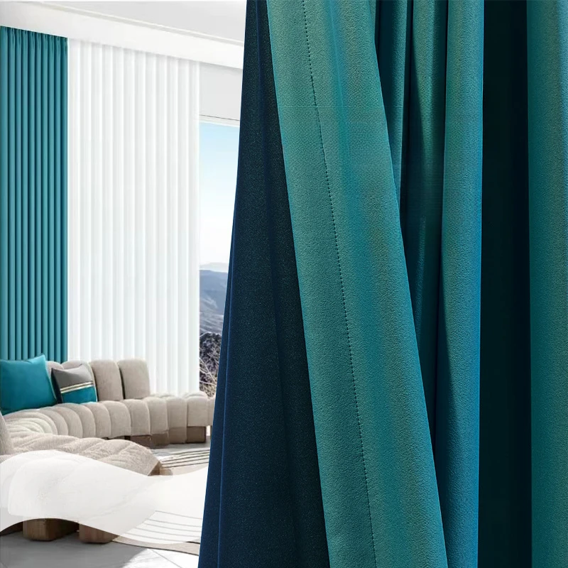 

High Blackout Curtains Thermal Insulation Bedroom High-end Sense Bedroom Living Room Noise-proof UV Insulation Partition Door