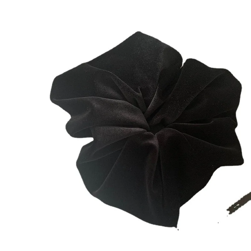 1PCS Velvet Scrunchie Girl Ponytail Holder Large Elastic Rubber Hair Rope Women Hair Tie Soft Headwear Fashion Hair Accessories